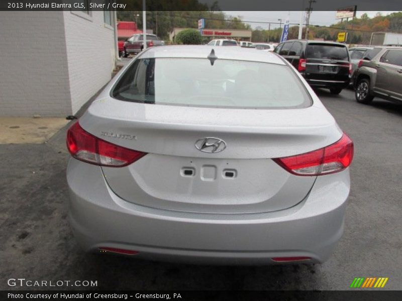 Silver / Gray 2013 Hyundai Elantra GLS