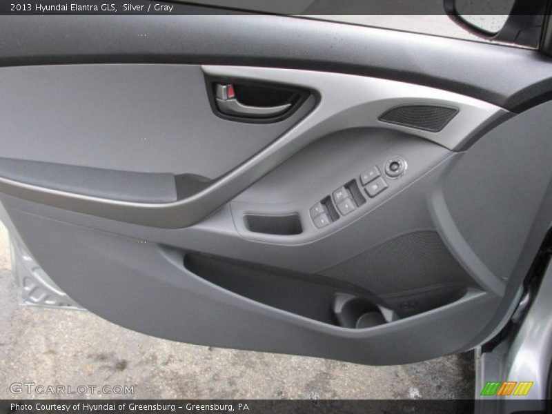 Silver / Gray 2013 Hyundai Elantra GLS
