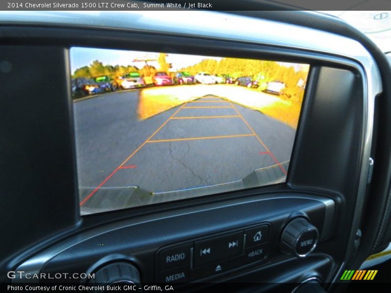 Summit White / Jet Black 2014 Chevrolet Silverado 1500 LTZ Crew Cab