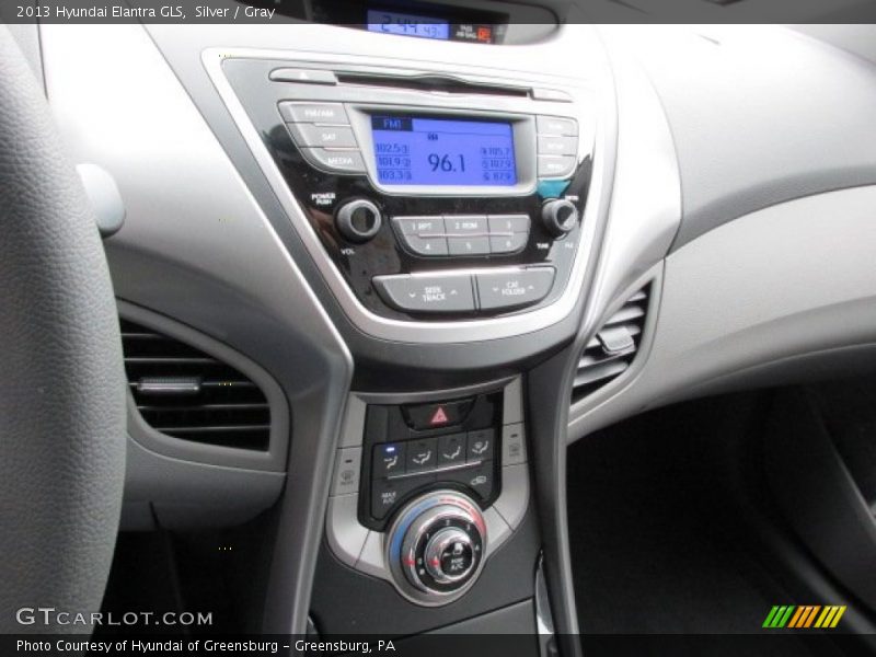 Silver / Gray 2013 Hyundai Elantra GLS
