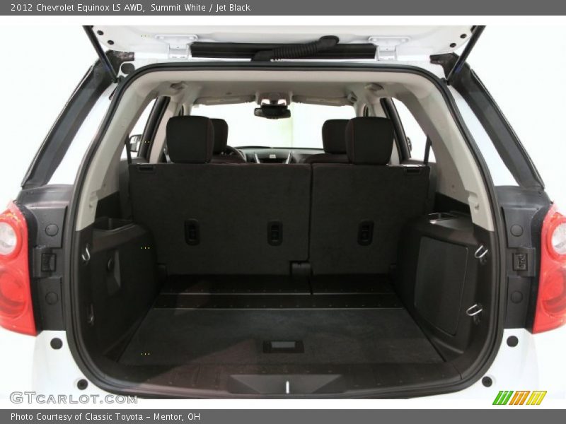 Summit White / Jet Black 2012 Chevrolet Equinox LS AWD