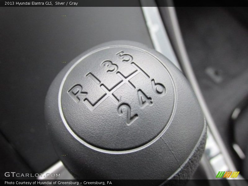 Silver / Gray 2013 Hyundai Elantra GLS