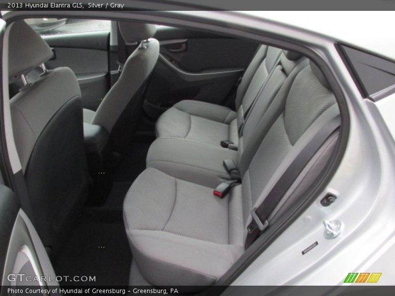 Silver / Gray 2013 Hyundai Elantra GLS