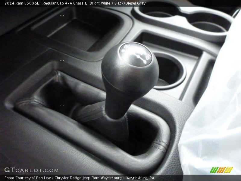Bright White / Black/Diesel Gray 2014 Ram 5500 SLT Regular Cab 4x4 Chassis