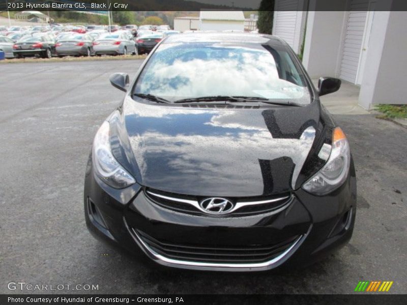 Black / Gray 2013 Hyundai Elantra GLS