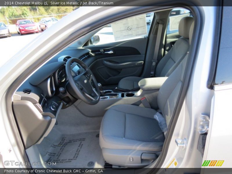 Silver Ice Metallic / Jet Black/Titanium 2014 Chevrolet Malibu LS