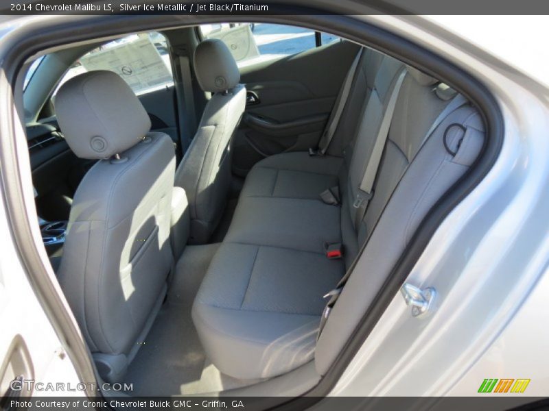 Silver Ice Metallic / Jet Black/Titanium 2014 Chevrolet Malibu LS