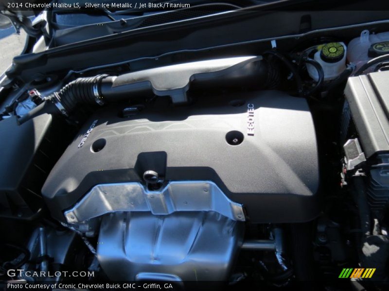Silver Ice Metallic / Jet Black/Titanium 2014 Chevrolet Malibu LS