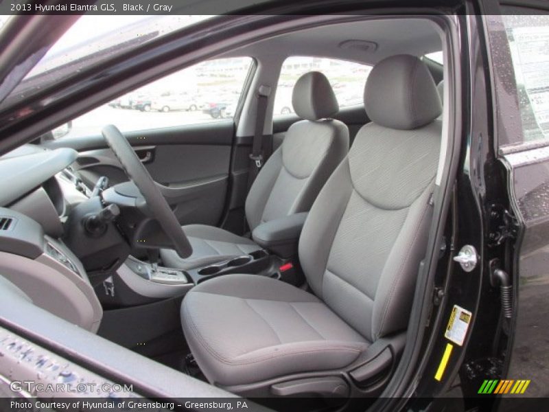 Black / Gray 2013 Hyundai Elantra GLS