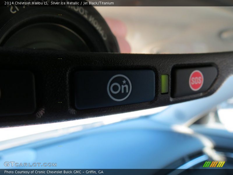 Silver Ice Metallic / Jet Black/Titanium 2014 Chevrolet Malibu LS