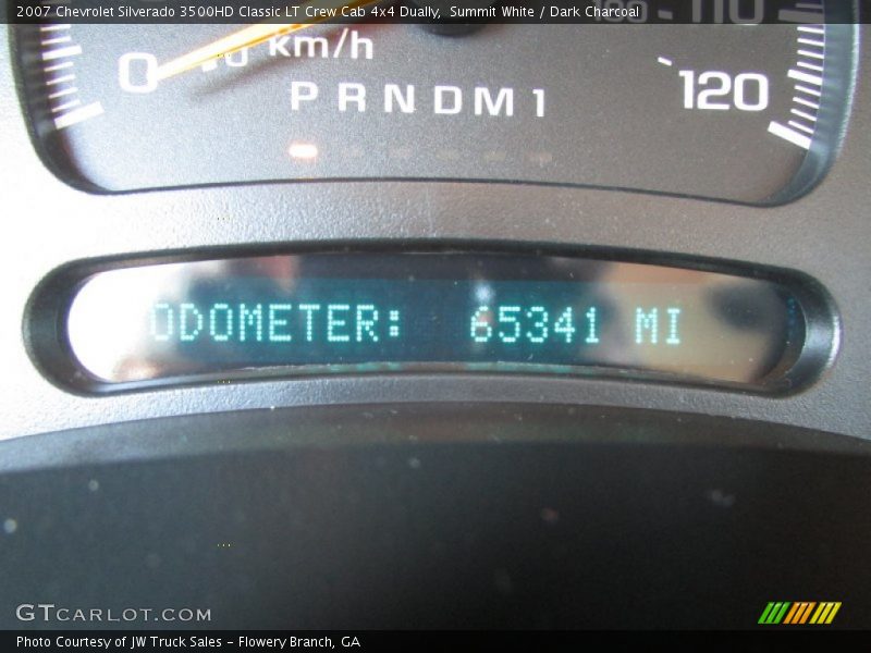 Summit White / Dark Charcoal 2007 Chevrolet Silverado 3500HD Classic LT Crew Cab 4x4 Dually