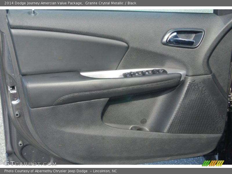 Granite Crystal Metallic / Black 2014 Dodge Journey Amercian Value Package