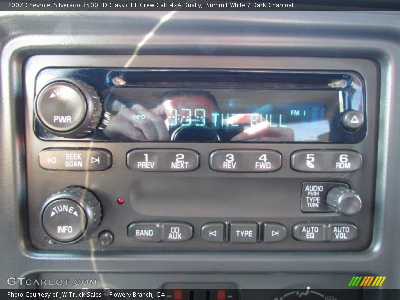 Summit White / Dark Charcoal 2007 Chevrolet Silverado 3500HD Classic LT Crew Cab 4x4 Dually