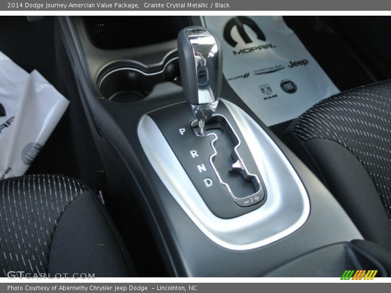 Granite Crystal Metallic / Black 2014 Dodge Journey Amercian Value Package