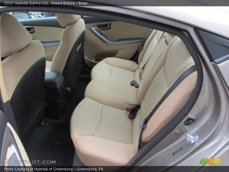 Desert Bronze / Beige 2013 Hyundai Elantra GLS