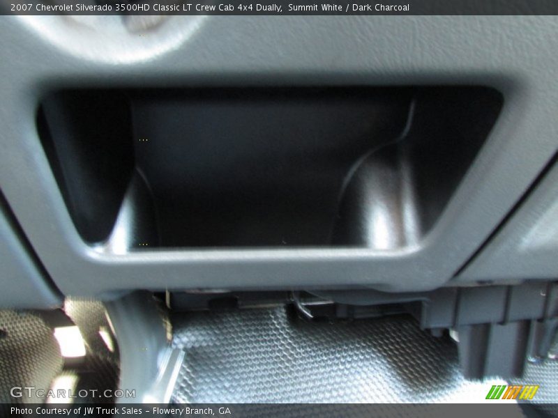 Summit White / Dark Charcoal 2007 Chevrolet Silverado 3500HD Classic LT Crew Cab 4x4 Dually