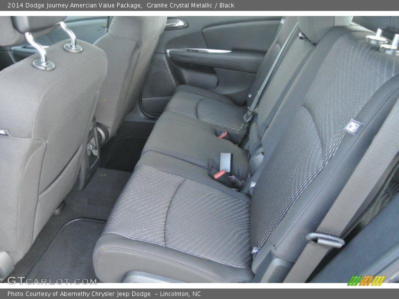 Granite Crystal Metallic / Black 2014 Dodge Journey Amercian Value Package