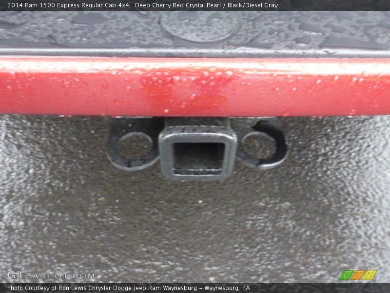 Deep Cherry Red Crystal Pearl / Black/Diesel Gray 2014 Ram 1500 Express Regular Cab 4x4