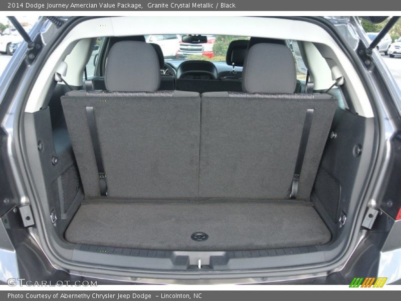 Granite Crystal Metallic / Black 2014 Dodge Journey Amercian Value Package