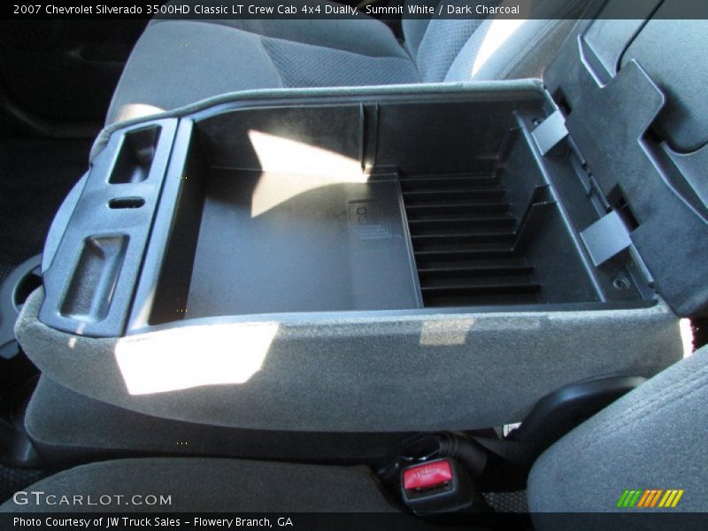 Summit White / Dark Charcoal 2007 Chevrolet Silverado 3500HD Classic LT Crew Cab 4x4 Dually