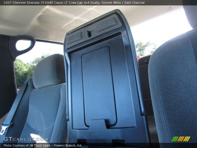 Summit White / Dark Charcoal 2007 Chevrolet Silverado 3500HD Classic LT Crew Cab 4x4 Dually