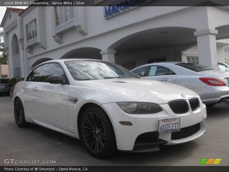 Alpine White / Silver 2008 BMW M3 Convertible