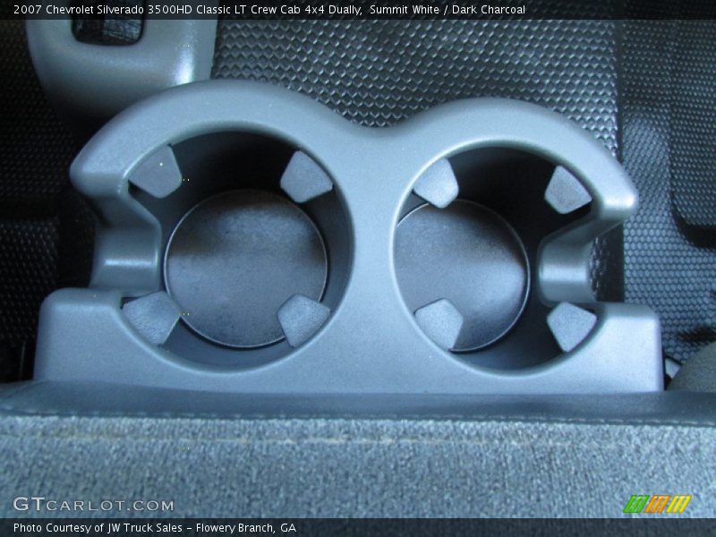 Summit White / Dark Charcoal 2007 Chevrolet Silverado 3500HD Classic LT Crew Cab 4x4 Dually