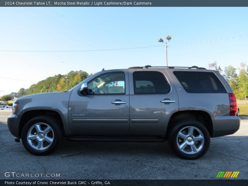 Mocha Steel Metallic / Light Cashmere/Dark Cashmere 2014 Chevrolet Tahoe LT