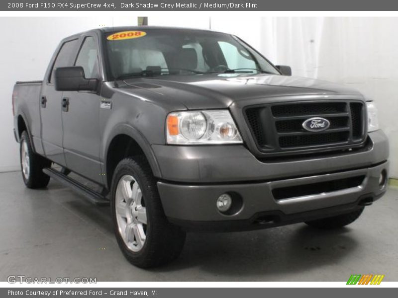 Dark Shadow Grey Metallic / Medium/Dark Flint 2008 Ford F150 FX4 SuperCrew 4x4