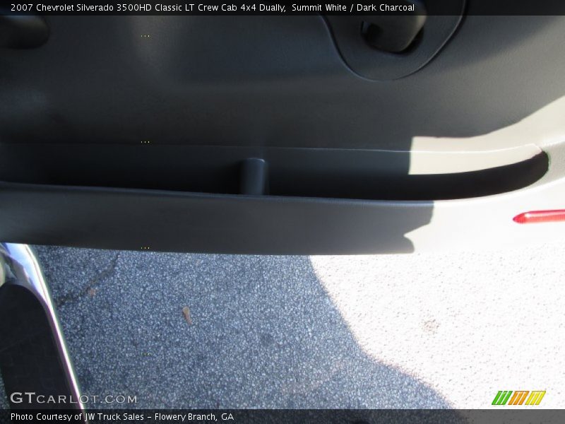 Summit White / Dark Charcoal 2007 Chevrolet Silverado 3500HD Classic LT Crew Cab 4x4 Dually