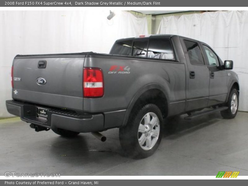 Dark Shadow Grey Metallic / Medium/Dark Flint 2008 Ford F150 FX4 SuperCrew 4x4