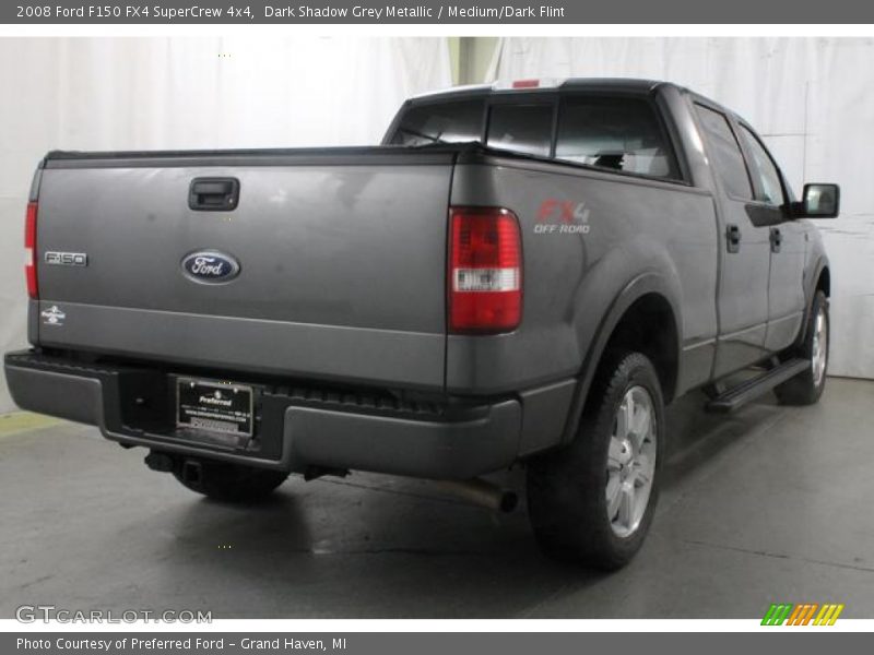 Dark Shadow Grey Metallic / Medium/Dark Flint 2008 Ford F150 FX4 SuperCrew 4x4