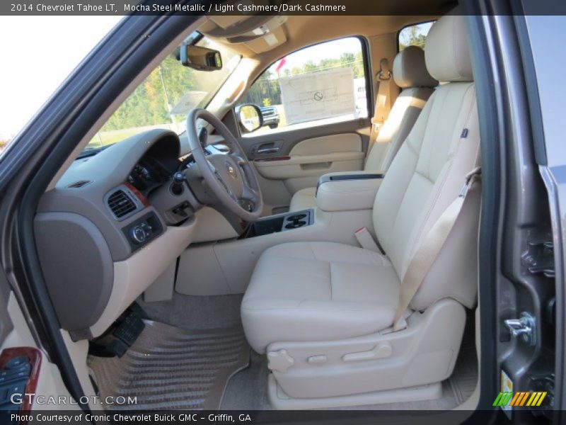Mocha Steel Metallic / Light Cashmere/Dark Cashmere 2014 Chevrolet Tahoe LT