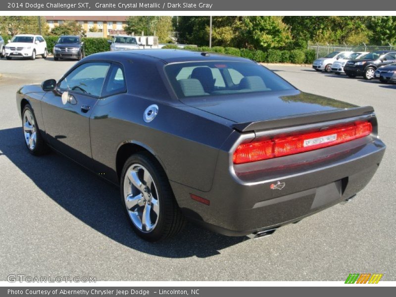 Granite Crystal Metallic / Dark Slate Gray 2014 Dodge Challenger SXT