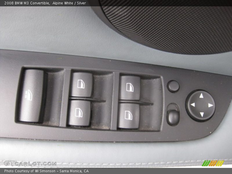 Alpine White / Silver 2008 BMW M3 Convertible