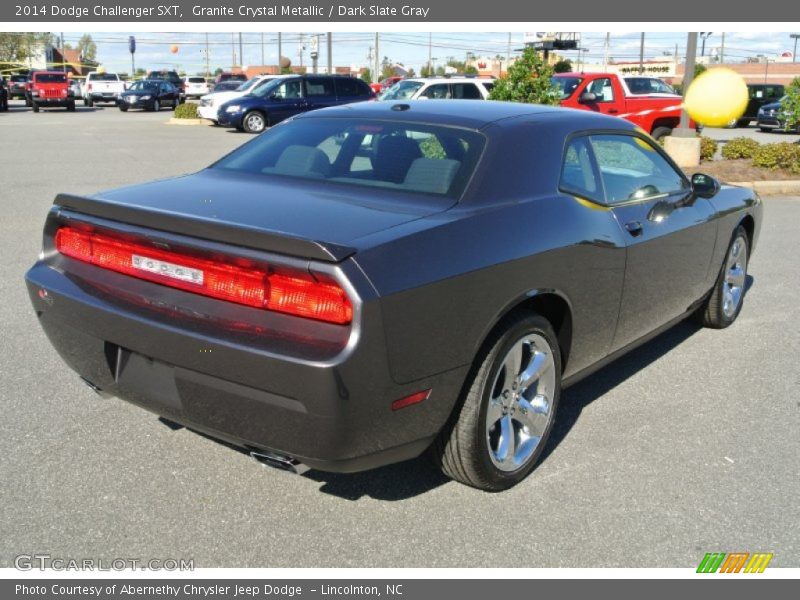 Granite Crystal Metallic / Dark Slate Gray 2014 Dodge Challenger SXT