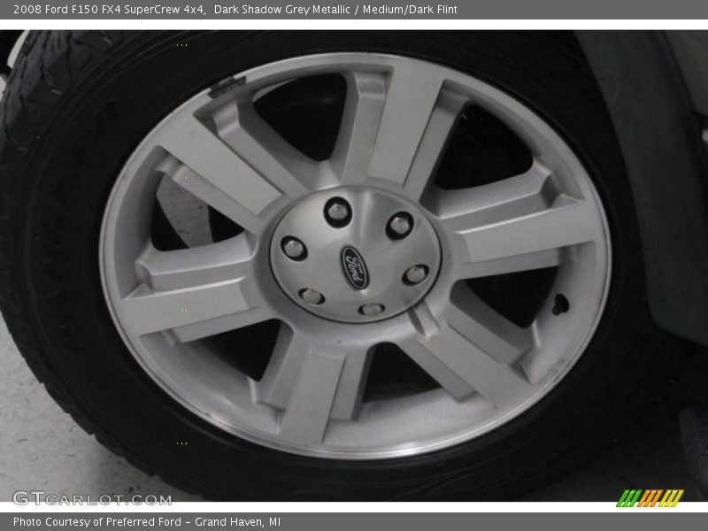 Dark Shadow Grey Metallic / Medium/Dark Flint 2008 Ford F150 FX4 SuperCrew 4x4