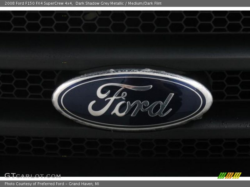 Dark Shadow Grey Metallic / Medium/Dark Flint 2008 Ford F150 FX4 SuperCrew 4x4