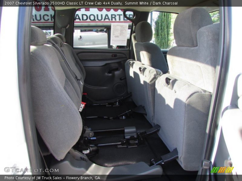 Summit White / Dark Charcoal 2007 Chevrolet Silverado 3500HD Classic LT Crew Cab 4x4 Dually