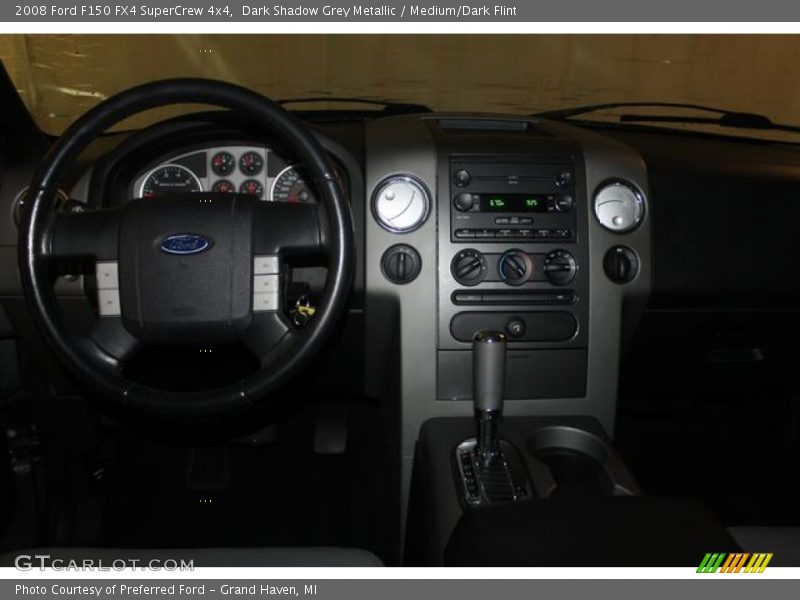 Dark Shadow Grey Metallic / Medium/Dark Flint 2008 Ford F150 FX4 SuperCrew 4x4