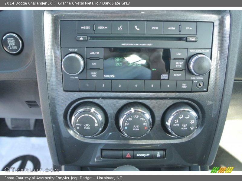 Controls of 2014 Challenger SXT