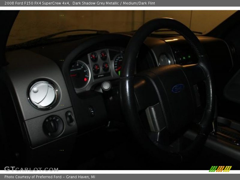 Dark Shadow Grey Metallic / Medium/Dark Flint 2008 Ford F150 FX4 SuperCrew 4x4