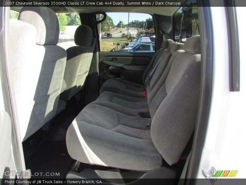 Summit White / Dark Charcoal 2007 Chevrolet Silverado 3500HD Classic LT Crew Cab 4x4 Dually