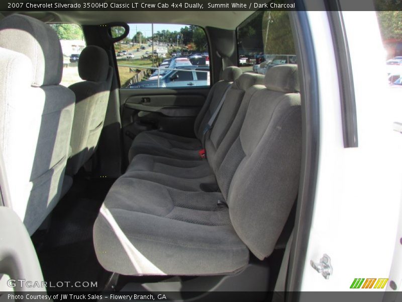 Summit White / Dark Charcoal 2007 Chevrolet Silverado 3500HD Classic LT Crew Cab 4x4 Dually