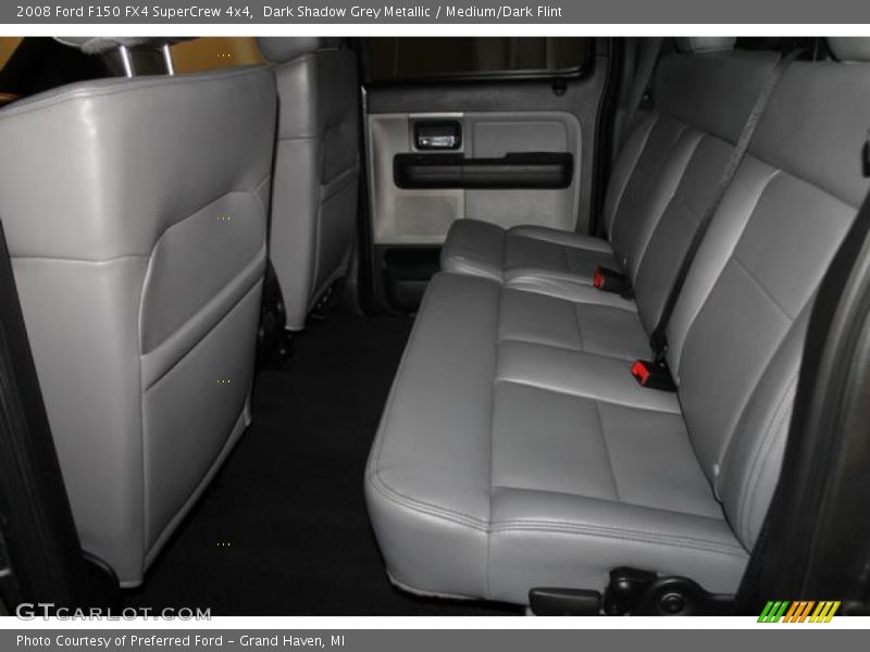 Dark Shadow Grey Metallic / Medium/Dark Flint 2008 Ford F150 FX4 SuperCrew 4x4