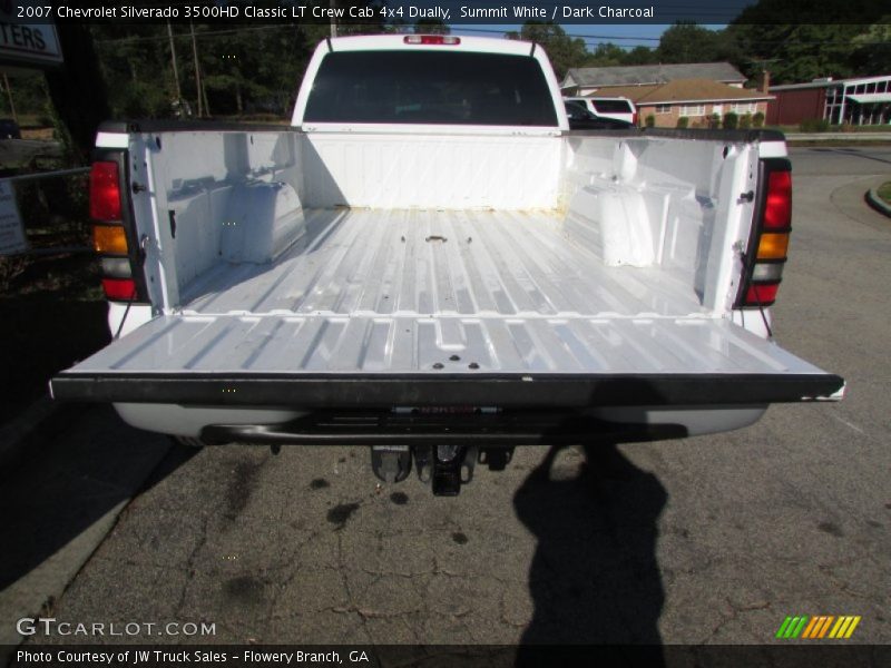 Summit White / Dark Charcoal 2007 Chevrolet Silverado 3500HD Classic LT Crew Cab 4x4 Dually