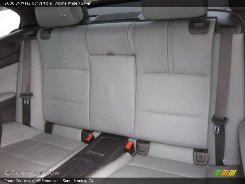 Alpine White / Silver 2008 BMW M3 Convertible