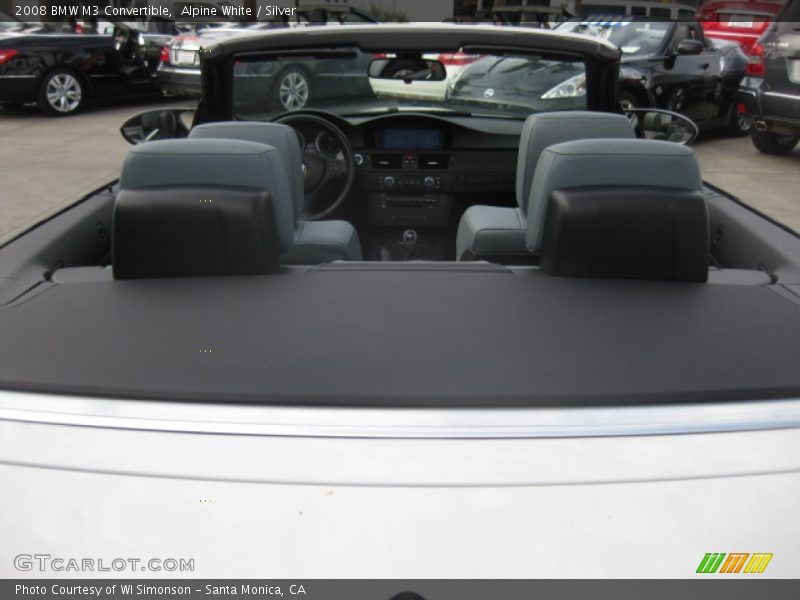 Alpine White / Silver 2008 BMW M3 Convertible