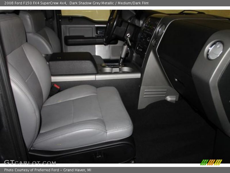 Dark Shadow Grey Metallic / Medium/Dark Flint 2008 Ford F150 FX4 SuperCrew 4x4