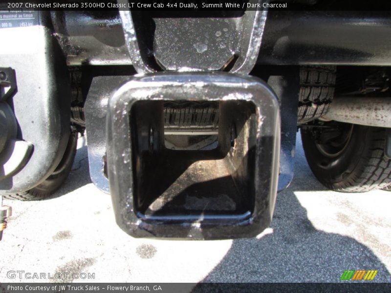 Summit White / Dark Charcoal 2007 Chevrolet Silverado 3500HD Classic LT Crew Cab 4x4 Dually